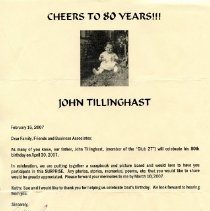 Bavicchi Ephemera Collection, January - February, 2007.